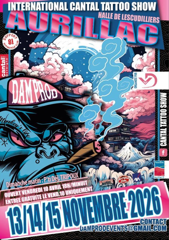 Cantal Tattoo Show (2026) 13 November 2026