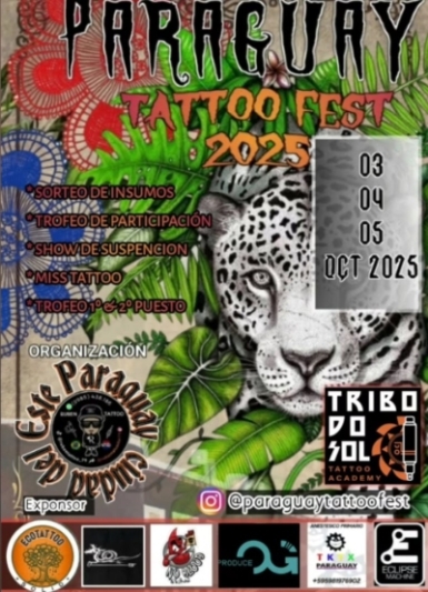 Convención De Tatuajes Paraguay #10 3 October 2025