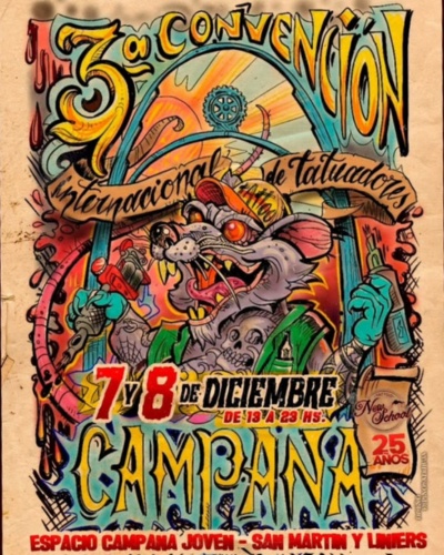 Convencion de Tatuadores Campana 11 October 2025