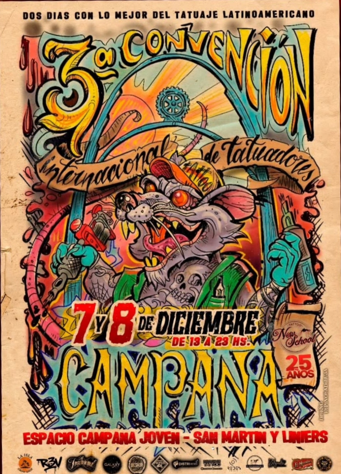 Convencion de Tatuadores Campana 11 October 2025
