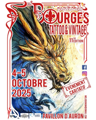 Convention Tatouage de Bourges #11 4 October 2025