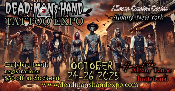 Dead Man's Hand Tattoo Expo 24 October 2025