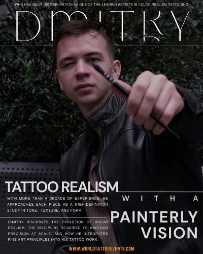 Dmitry Paramonov • Tattoo Realism with a Painterly Vision
