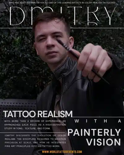 Dmitry Paramonov • Tattoo Realism with a Painterly Vision