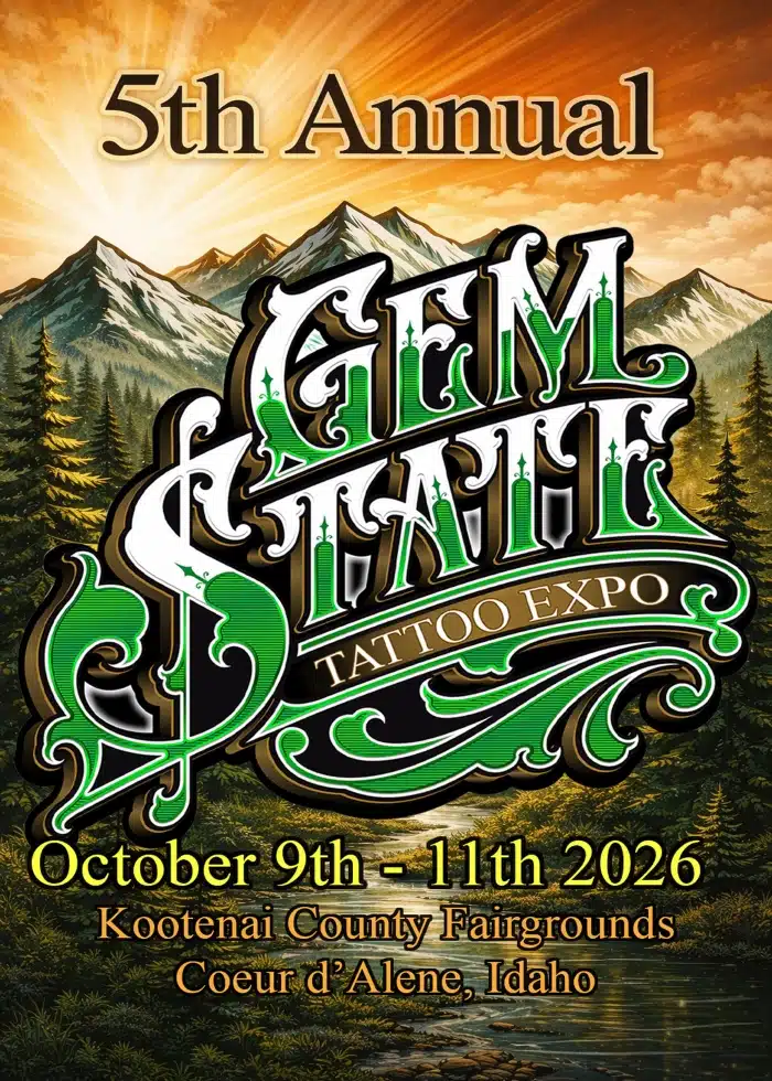 Gem State Tattoo Convention #5 (2026) 9 October 2026