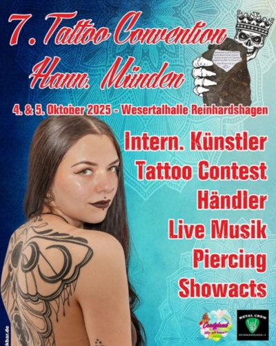 Hann. Münden Tattoo Convention #7 4 October 2025