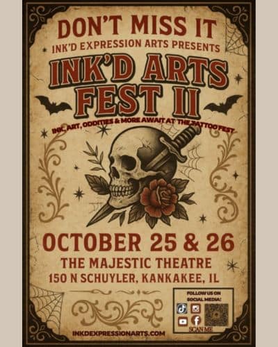 Ink’d Expression Arts Fest #2 25 October 2025