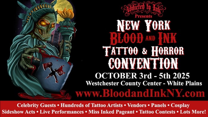 New York Blood and Ink Tattoo and Horror Convention 3 October 2025
