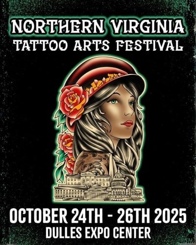 Northern Virginia Tattoo Arts Festival 24 October 2025