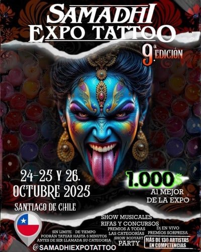 Samadhi Tattoo Expo #9 24 October 2025