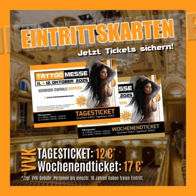 Tattoo Convention Wuppertal 11 October 2025