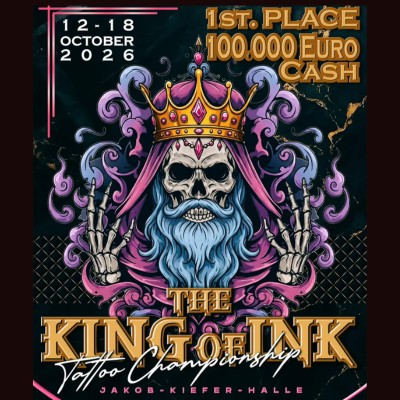 The King of Ink Tattoo Championship 18 October 2026