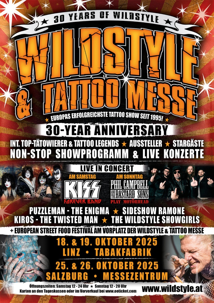 Wildstyle & Tattoo Messe Salzburg 25 October 2025