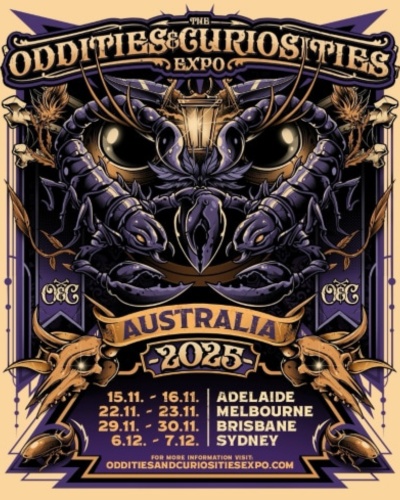 Australia Oddities & Curiosities Expo 15 November 2025
