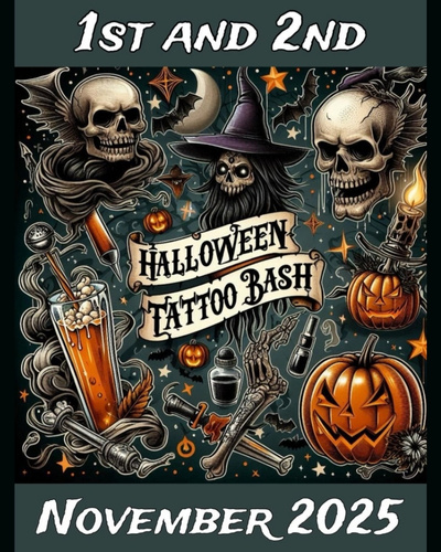 Halloween Tattoo Bash 1 November 2025