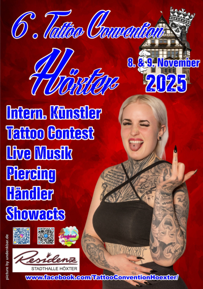 Hoxter Tattoo Convention #6 8 November 2025