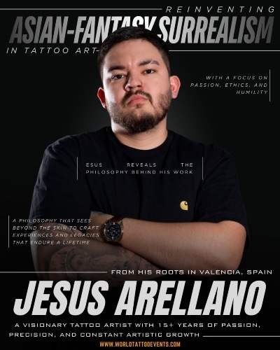 Jesus Arellano • Reinventing Asian-Fantasy Surrealism in Tattoo Art