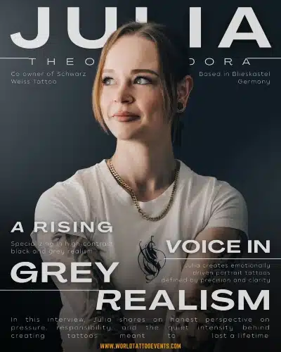 Julia Theodora • A Rising Voice in Grey Realism