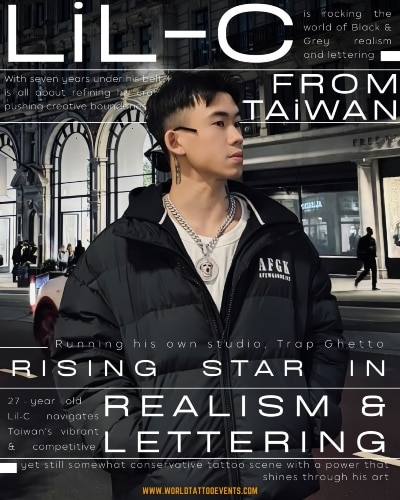 Lil-C • Taiwan’s Rising Star in Realism & Lettering
