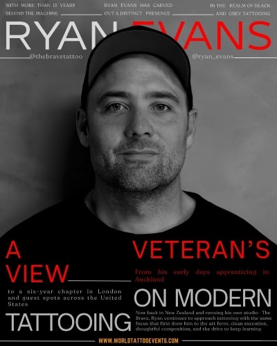 Ryan Evans • A Veteran’s View on Modern Tattooing