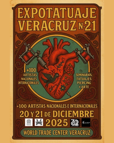 Expotatuaje Veracruz #21 21 December 2025
