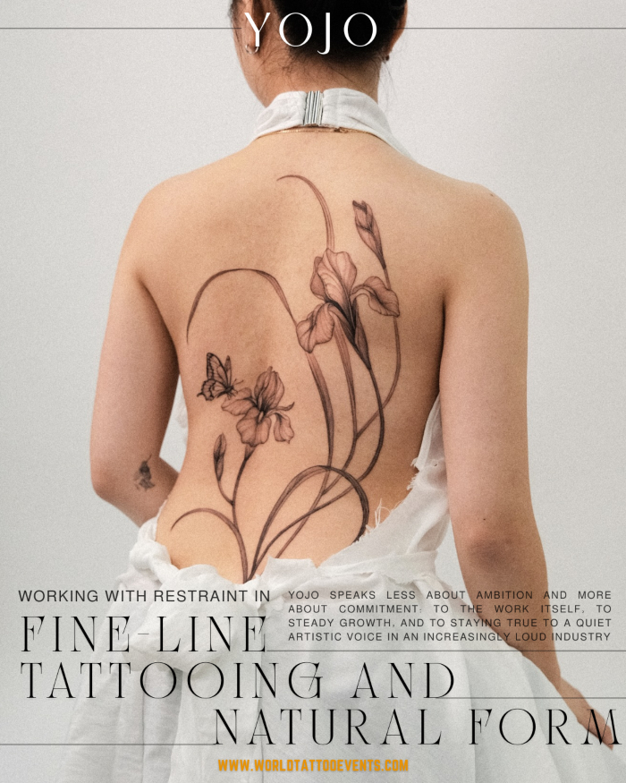 Joohyun Jo - Yojo • Working with Restraint in Fine-Line Tattooing and Natural Form 28 December 2025