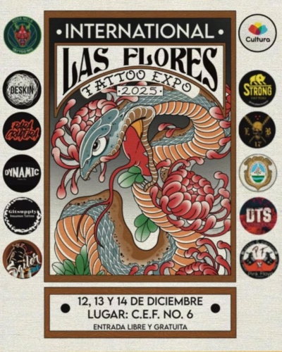 Las Flores Tattoo Expo #2 12 December 2025