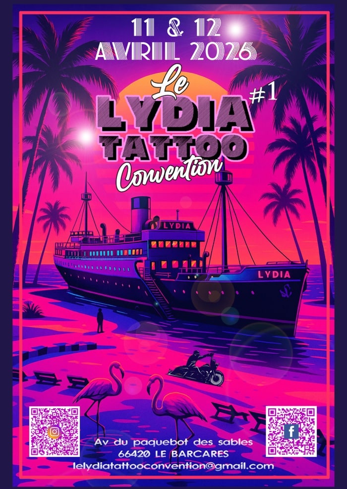 Le Lidya Tattoo Convention (2026) 11 April 2026