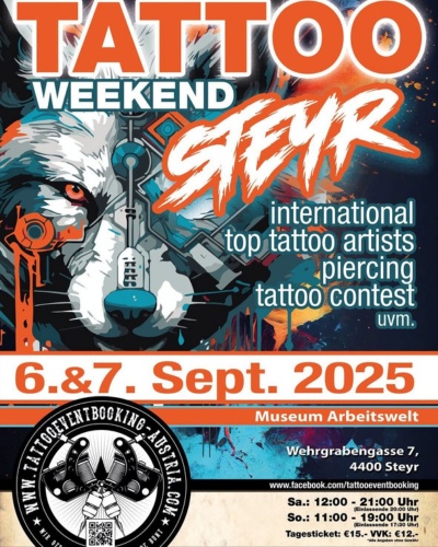 Steyr Tattoo Weekend 6 December 2025