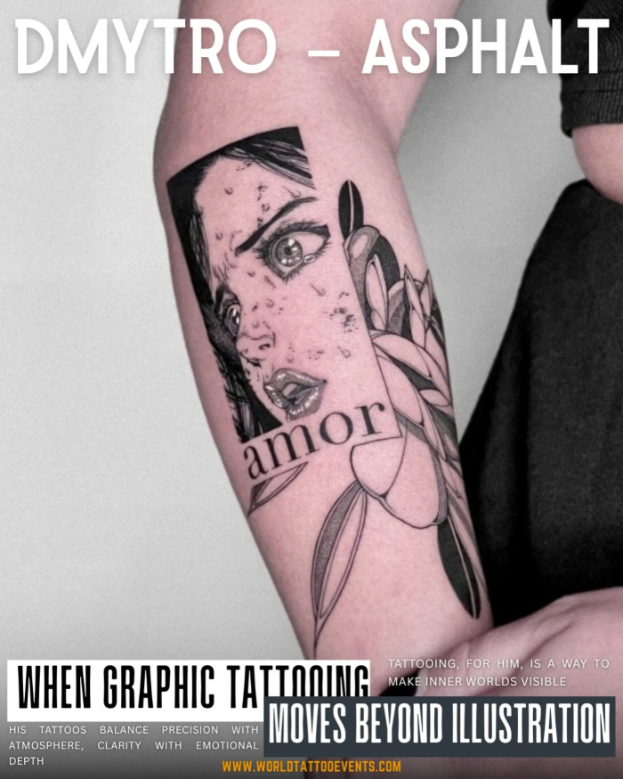 Asphalt Tattoo • When Graphic Tattooing Moves Beyond Illustration 30 January 2026
