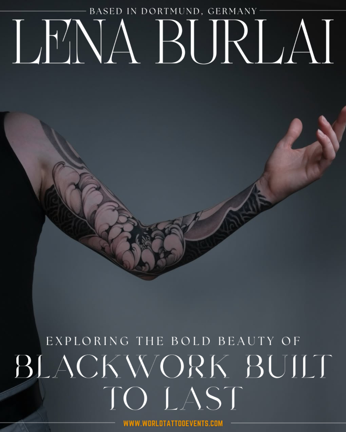 Lena Burlai • Exploring the Bold Beauty of Blackwork Built to Last 10 January 2026