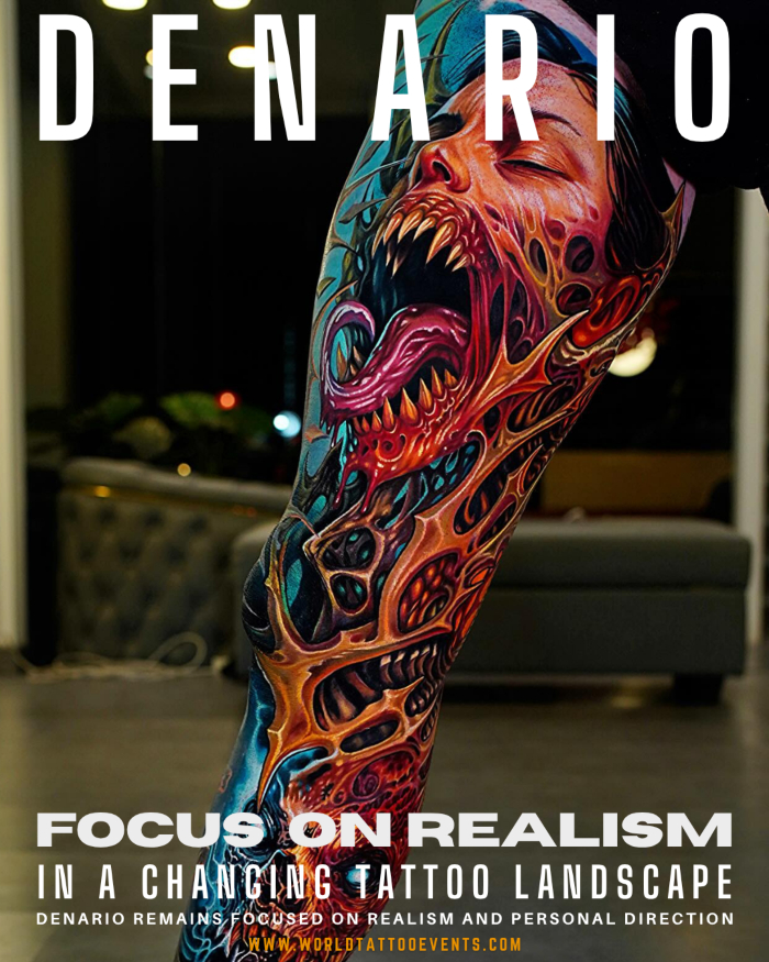 Denario • Focus on Realism in a Changing Tattoo Landscape 4 January 2026