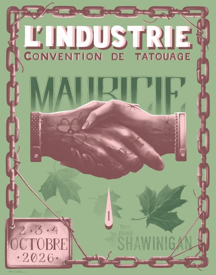 L’INDUSTRIE Convention de Tatouage Mauricie (2026) 2 October 2026
