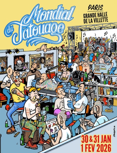 Mondial du Tatouage Paris #13 30 January 2026