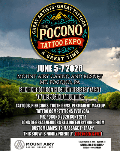 Pocono Tattoo Expo 5 June 2026