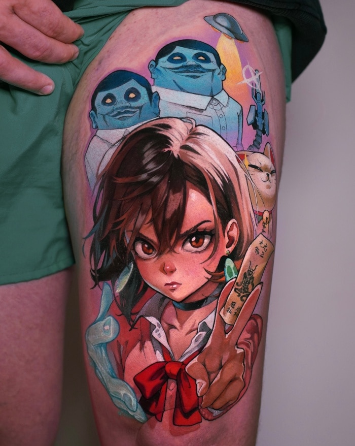 Tania • Neotraditional with a Twist - When Anime Tattooing Becomes a Way of Life 8 January 2026
