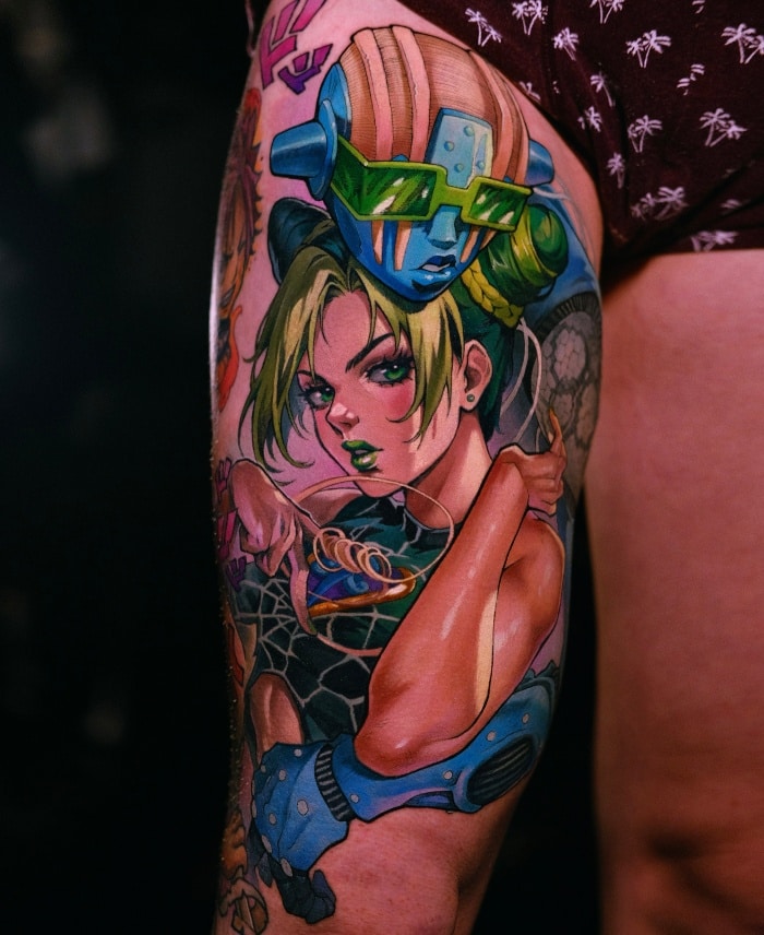 Tania • Neotraditional with a Twist - When Anime Tattooing Becomes a Way of Life 8 January 2026