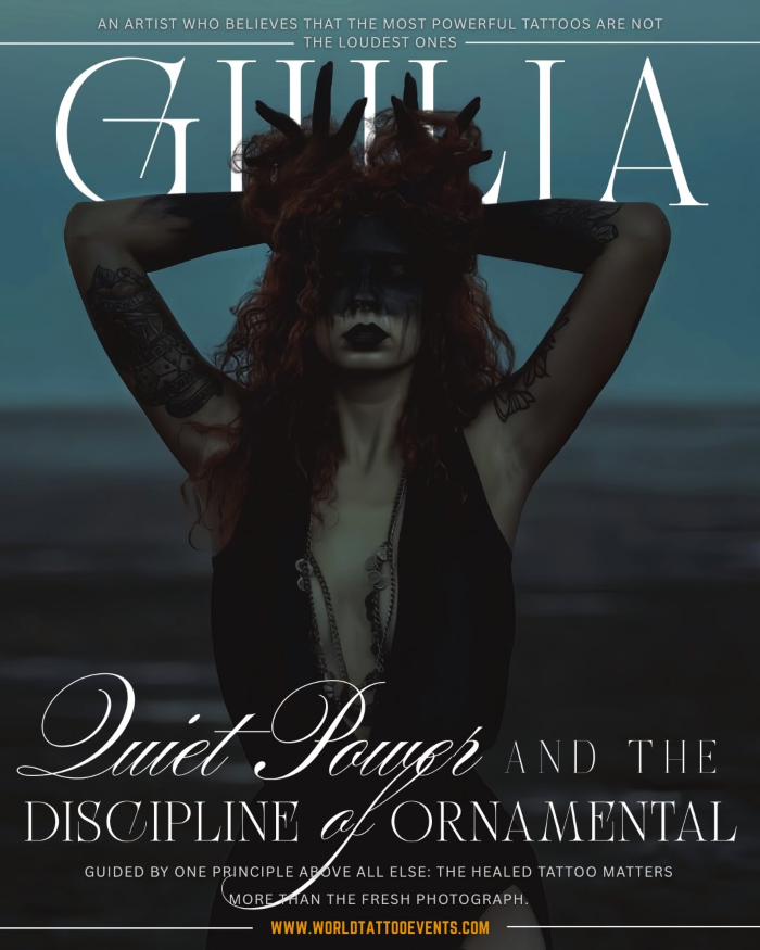 Giulia Covelli • The Quiet Power of Ornamental Tattooing 14 January 2026
