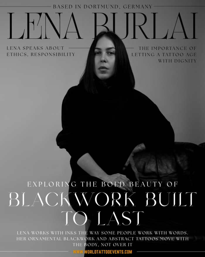 Lena Burlai • Exploring the Bold Beauty of Blackwork Built to Last 10 January 2026
