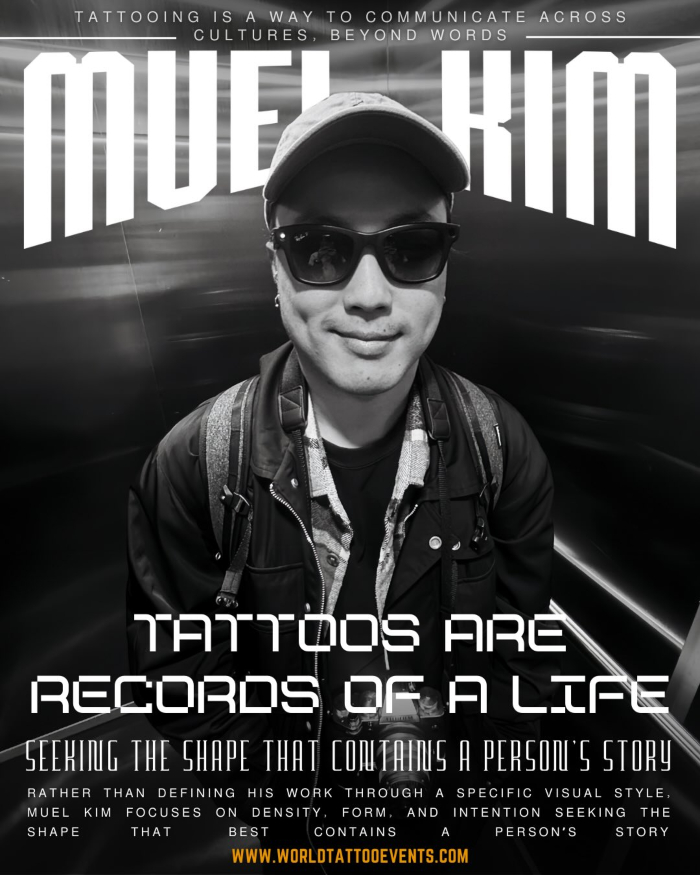 Muel Kim • Tattoos are records of a life - seeking the shape that contains a person’s story 24 January 2026