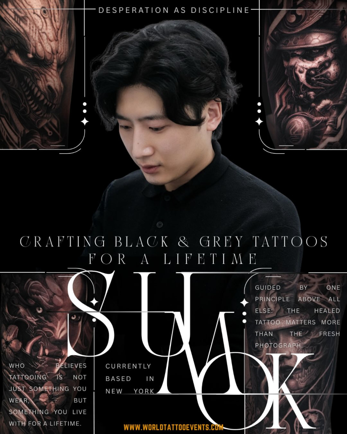 Sumok • Crafting Black & Grey Tattoos for a Lifetime Sumok • Crafting Black & Grey Tattoos for a Lifetime 12 January 2026