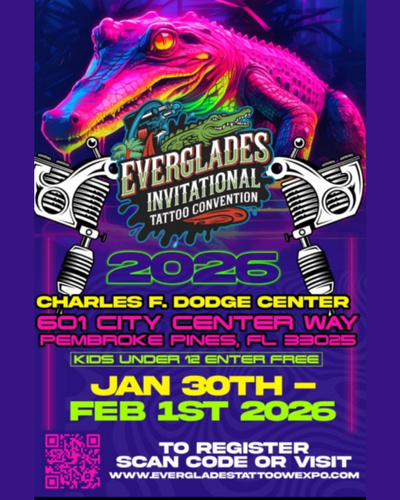 Everglades Tattoo Expo 30 January 2026