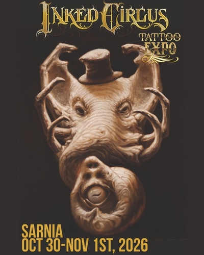 Inked Circus Tattoo Expo 2026 - Sarnia #1 30 October 2026