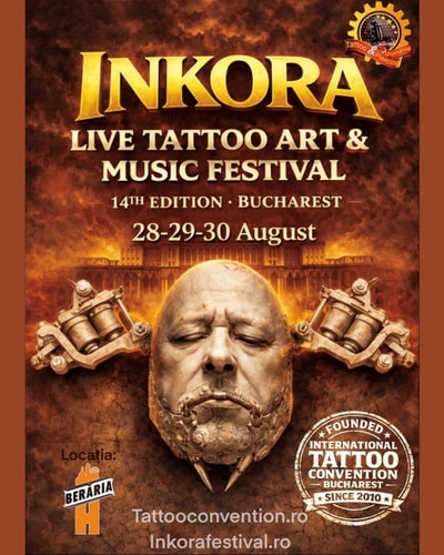 INKORA – Live Tattoo Art & Music Festival 2026 28 August 2026