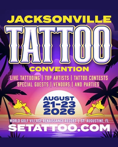 Jacksonville Tattoo Convention 2026 21 August 2026