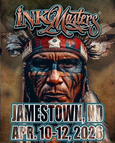 Jamestown North Dakota Tattoo Expo 2026 10 April 2026
