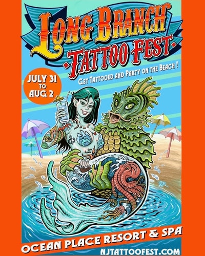 Long Branch Tattoo Fest 2026 31 July 2026