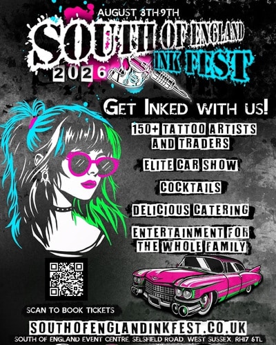 South of England Ink Fest 2026 8 August 2026