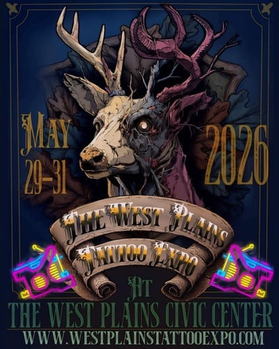 The West Plains Tattoo Expo 2026 29 May 2026