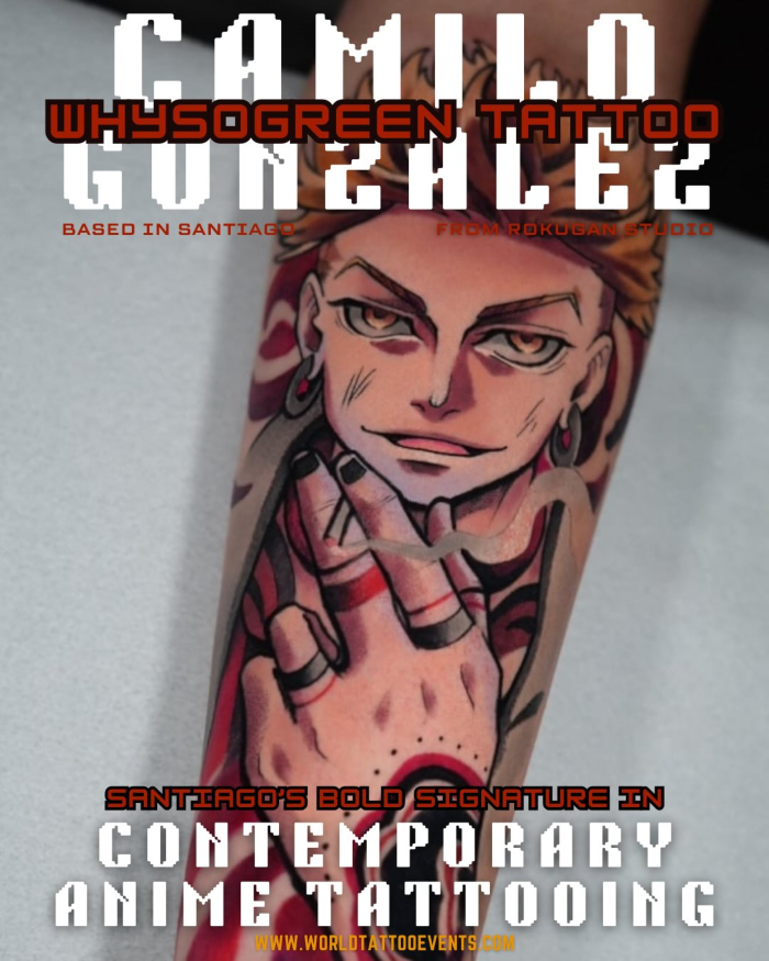 Camilo Gonzalez • Santiago’s Bold Signature in Contemporary Anime Tattooing 8 February 2026